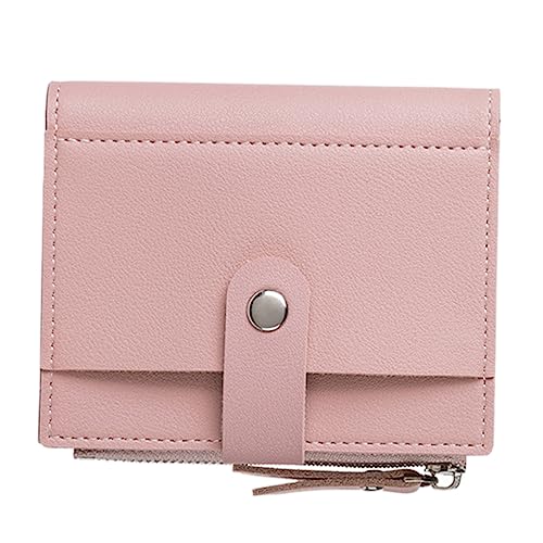 Homoyoyo 1stück Damen Geldbörse Aus Pu Kurzes Portemonnaie Mit Fächern Für Kreditkarten Leicht Und Praktisch Für Alltag Und Besondere Anlässe Elegantes Design Für von Homoyoyo