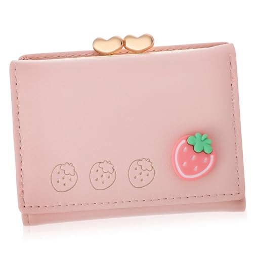 Homoyoyo Kleine Damen Geldbörse Mit Fruchtmustern Münzgeldbörse Aus Pu- Kompakt Für Karten Und Schlüssel Praktisch Und Langlebig Für Alltag von Homoyoyo