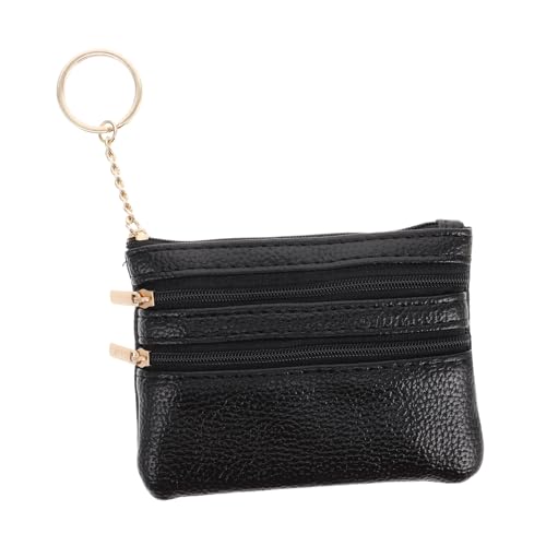 Homoyoyo Multifunktionales Damen Portemonnee Echtem Zipper Münzbeutel Kartenetui Schlüsselhalter Und Geldbörse Für Unterwegs von Homoyoyo