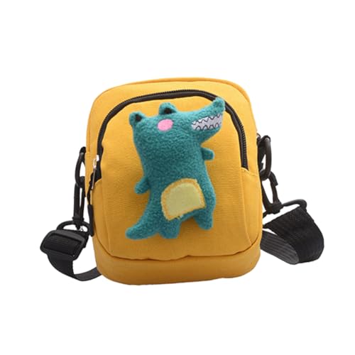 Homoyoyo Kleine Umhängetasche Aus Canvas Mit Dinosaurier-Design Mini Schultertasche Für Damen Messenger Bag Zum Tragen Am Strand Party Oder Shopping von Homoyoyo