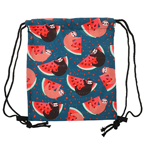 Homoyoyo Kordelzug Rucksack Mit Digitaldruck Leicht Aus Oxford Stoff Verstellbar Für Erwachsene Für Sport Und Freizeit von Homoyoyo