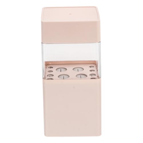 Homoyoyo Kosmetik Aufbewahrungsbox Mit Deckel Make up Pinsel Organizer Augenbrauenstift Eimer Pink Für Badezimmer Und Schlafzimmer Leicht Und Tragbar Schützt Vor Staub Und Wasser von Homoyoyo