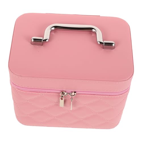 Homoyoyo Kosmetikkoffer Schminkkoffer Multifunktionaler Make up Organizer Reise kulturbeutel Damen Tragbarer Kosmetik Aufbewahrungskoffer mit Stil und Geräumigkeit für Hautpflege und von Homoyoyo