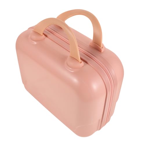 Homoyoyo Kosmetiktasche Groß Schminkkoffer Mit Gummiband Reise-Organizer-Koffer Für Damen Und Mädchen Tragbare Kulturbeutel Aus Abs Und Polyester Make up Tasche Mit Praktischer von Homoyoyo