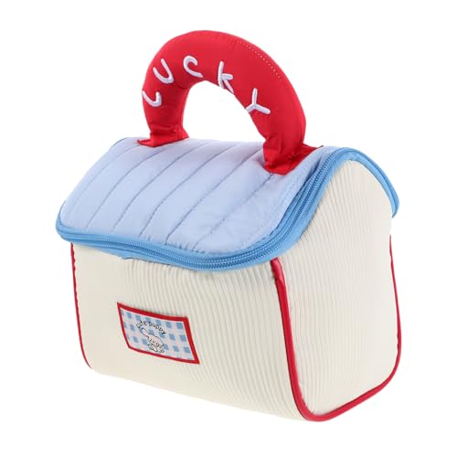 Homoyoyo Kosmetiktasche mit Großem Fassungsvermögen wasserdichte Make Up Tasche mit Tragegriff Dicker Innenfutter Schutz Tragbarer Reise Kosmetikorganizer für Damen und Teens Blaues von Homoyoyo