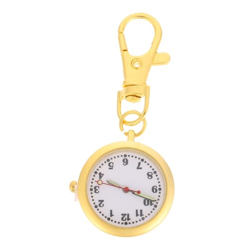 Homoyoyo Hängende Taschenuhr Krankenschwesteruhr Clip-Uhr Arztuhr Für Frauen Krankenschwester-taschenuhr Mit Schlüsselanhänger von Homoyoyo