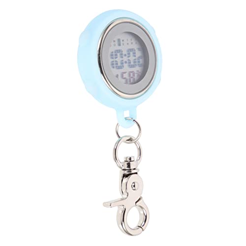 Homoyoyo Taschenuhr Stoppuhr Digitale Uhr Zum Anklipsen Leuchtendes Design Tragbar Für Studenten von Homoyoyo