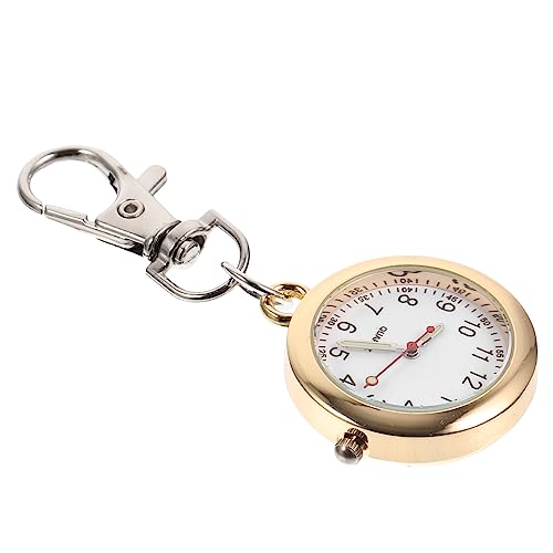 Homoyoyo Krankenschwester Uhr kinderuhren Armbanduhr Armbanduhr für kinderwatchuhr Clip ansehen Digitaluhr schlüsselanhänger Schuluhr ansehen Zinklegierung Golden von Homoyoyo