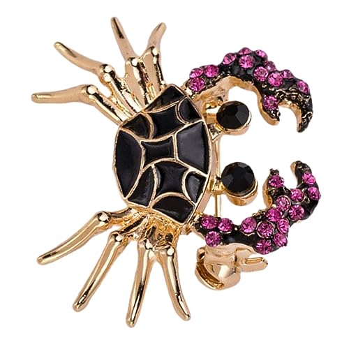 Homoyoyo Kleine Anstecknadel Brosche für Damen Cartoon Tierbrosche Metall Dekorative Hutnadel für Kleidung Rucksäcke und Schals Stilvolles Accessoire von Homoyoyo