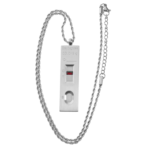 Homoyoyo Kreative Halskette Für Damen Einzigartiger Nackenschmuck Mit Charmantem Design Für Besondere Anlässe Als Für Freunde Stahlfarbe Homoyoyo Kreative Halskette Für Damen Einzigartiger Nackenschmuck Mit Charmantem Design Für Besondere Anlässe Als Für Freunde Stahlfarbe von Homoyoyo