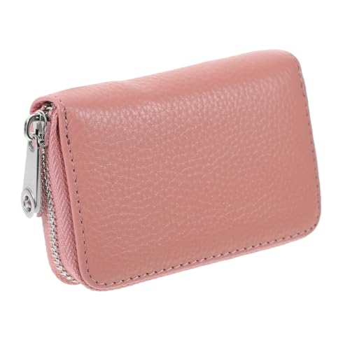 Homoyoyo Kreditkartenetui Damen Mit Reißverschluss Praktischer Kartenorganizer Für Unterwegs Kompakte Geldbörse Klassischem Design Für Ausweise Münzen Und Mehr von Homoyoyo