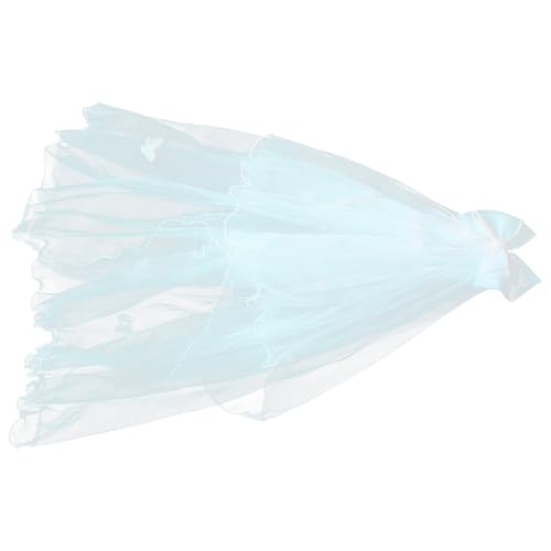 Homoyoyo Kronenschleier Für Kinderschleier Zum Geburtstag Haarzubehör Mädchen Braut Kostüm Zum Geburtstag Haarbögen Kopfbedeckung Für Mädchen Schleier Gittergewebe Weiß von Homoyoyo