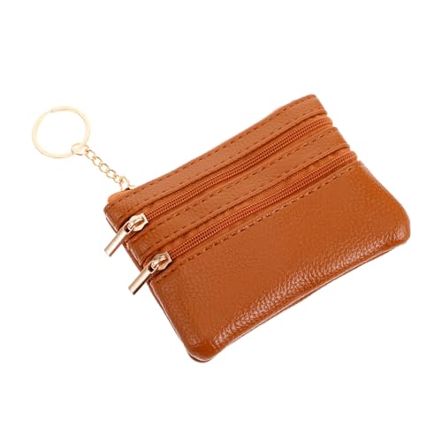 Homoyoyo Kurze Lederbrieftasche schlanke Geldbörse kleine geldbörsen für Damen Münze Mini tragbare Brieftasche dünn Münzhalter für Auto Geldbörse mit Reißverschluss Zinklegierung Kaffee Homoyoyo Kurze Lederbrieftasche schlanke Geldbörse kleine geldbörsen für Damen Münze Mini tragbare Brieftasche dünn Münzhalter für Auto Geldbörse mit Reißverschluss Zinklegierung Kaffee von Homoyoyo