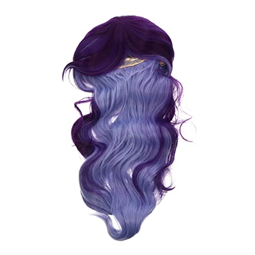 Homoyoyo Lange Lockige Perücke für Damen Gradient Hochwertige Kunsthaar Perücke für Cosplay Bühnenauftritte Täglichen Gebrauch Natürlicher Look Stilvolles Design von Homoyoyo