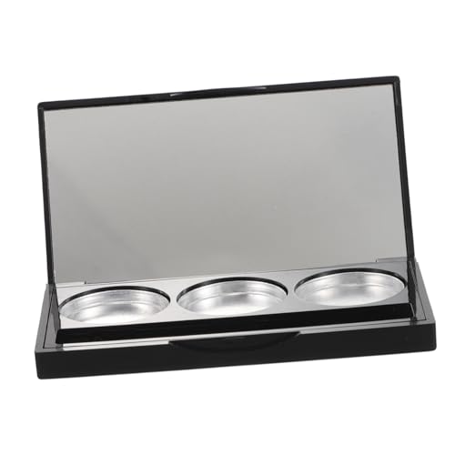 Homoyoyo Leere Fach Lidschattenpalette mit Integriertem Pinselhalter Langlebiger Tragbarer Make Up Organizer für Lidschatten und Vielseitiger Kosmetikbehälter für Reisen und Alltag von Homoyoyo