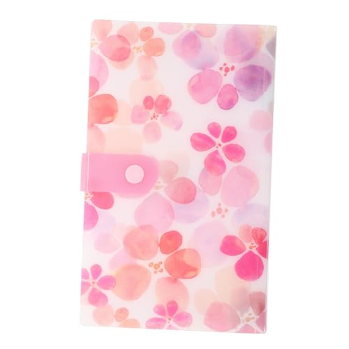 Homoyoyo Leeres Nagelsticker Sammelalbum Nagelkunst Aufbewahrungsbuch Robustes DIY Nail Art Display Buch Tragbar für Maniküre Aufkleber und Notizen Nagelstudio Zubehör von Homoyoyo