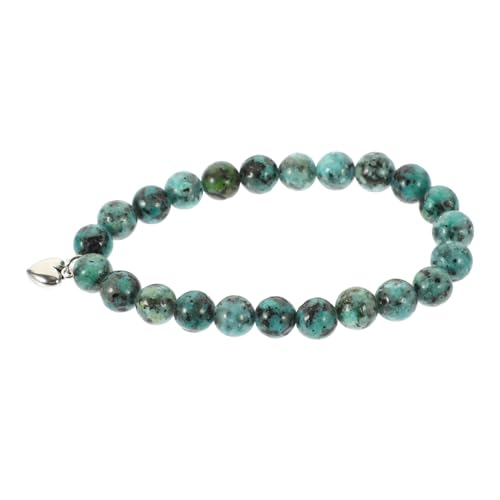 Homoyoyo Liebesanhängerarmband Armbandperlen Süßes Armband Perlenarmband Perlenschmuck Armbänder Für Frauen Im Trend Armbänder Perlen Perlenarmbänder Naturstein Grün von Homoyoyo