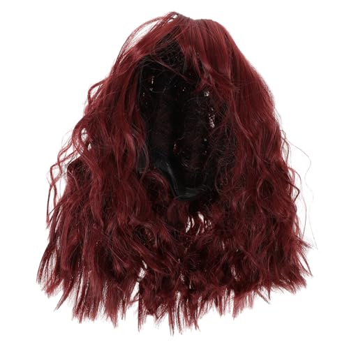 Homoyoyo Kurze Lockige Perücke Gewellte Partyperücke Modische Cosplay-haarperücke Für Frauen Maskerade Kostümparty Halloween von Homoyoyo