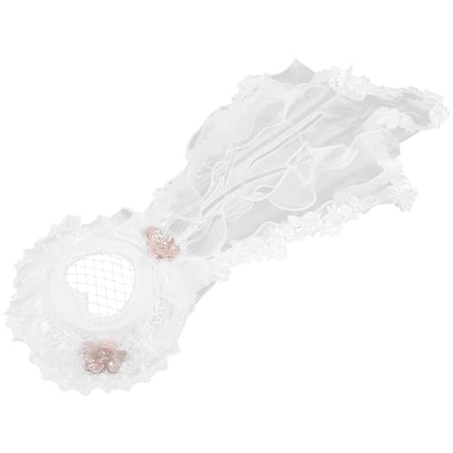 Homoyoyo Mini Fliege Herzförmige Spitze Seitlicher Spitzenschleierhut Für Damen Vintage-lolita-stil Geeignet Für Cosplay-partys Und Tägliche Styling von Homoyoyo