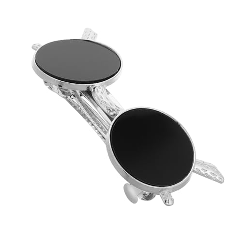 Homoyoyo Lustige Brillen-haarspange Vintage Haarspangen Für Frauen Clip-on-brillen Broschen Und Anstecknadeln Für Damen Kostüm Mit Drahtbrille Runde Retro- Kostümgläser Metall von Homoyoyo