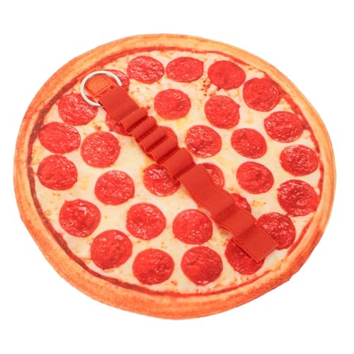 Homoyoyo Lustiges Federmäppchen aus Canvas in Pizzaform Aufrollbar Leichtes Stifteetui mit Großem Fassungsvermögen Langlebig Praktisches Schreibwaren Organizer für Schule und Büro von Homoyoyo