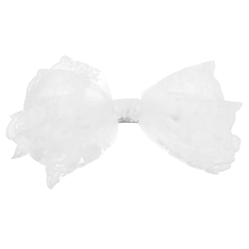 Homoyoyo Mädchen Haarclip mit Spitzen Design Niedliche Federspange Leichter Haarschmuck für Frauen Modisches Accessoire für Partys und Alltag Weiße Haarklammer Homoyoyo Mädchen Haarclip mit Spitzen Design Niedliche Federspange Leichter Haarschmuck für Frauen Modisches Accessoire für Partys und Alltag Weiße Haarklammer von Homoyoyo