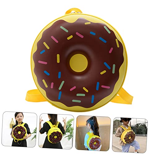 Homoyoyo Mädchenrucksack Tragbarer Rucksack Für Jungen Und Mädchen Bauchmuskel-Donut-Tasche Kindertasche Aufbewahrungstasche Kompaktes Design von Homoyoyo