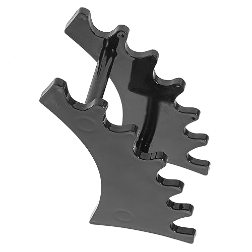 Homoyoyo Makeup Pinselhalter Schminktisch Organizer mit Mehrfachfächern Langlebiger Makeup Brush Rack zur Lufttrocknung Platzsparend und Leicht für Kosmetik und Nagelkunst Zubehör von Homoyoyo