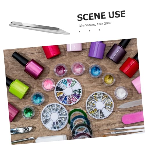 Homoyoyo Maniküre Löffel Nagelhautentferner Nail Art Werkzeug für Strass Perlen Präzises Beading Schnelles Zeitsparendes Arbeiten für Profi und Zuhause von Homoyoyo
