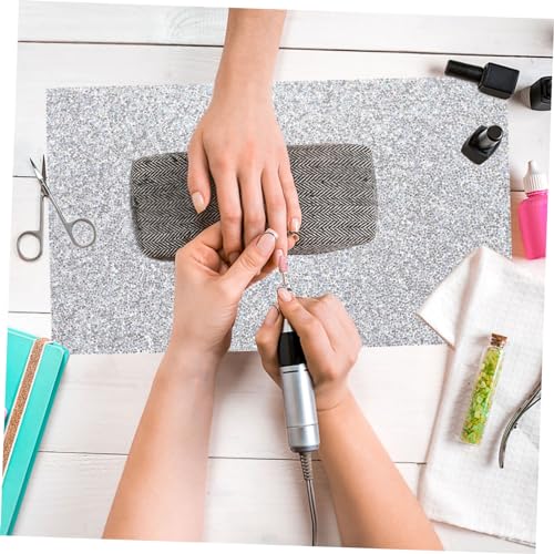Homoyoyo Maniküre Nageltisch Kissen Glitzer Handgelenkstütze Rutschfest Komfortabel für und Zuhause Strapazierfähiges Material Ermöglicht Längeres Arbeiten Ermüdung von Homoyoyo
