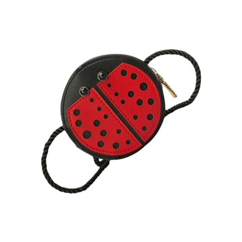 Homoyoyo 2stücke Mädchen Cartoon Umhängetasche Aus Pu Junge Mädchen Schultertasche Mit Niedlichem Marienkäferdesign Für Reisen Und Täglichen Gebrauch von Homoyoyo
