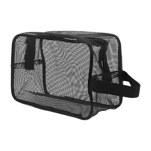 Homoyoyo Netztasche für Männer Duschtasche Reise Kulturbeutel für Camping Kleine Dusch Reisetasche mit Praktischem Tragegriff von Homoyoyo