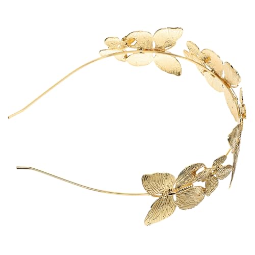 Homoyoyo Metall Butterfly Stirnband Kopfbedeckung Party Metall Haarband Braut Hochzeit Haar Kopfstück von Homoyoyo