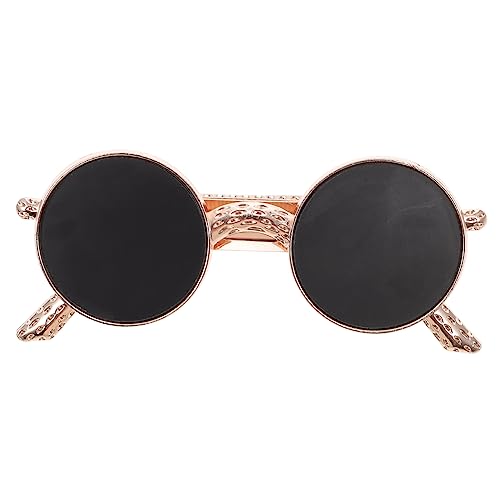 Homoyoyo Metall Haarklammer Sonnenbrillenform Haarspange Kreativer Haarschmuck für Mädchen Vintage Stil Stark Haltend Komfortabel Tragen von Homoyoyo