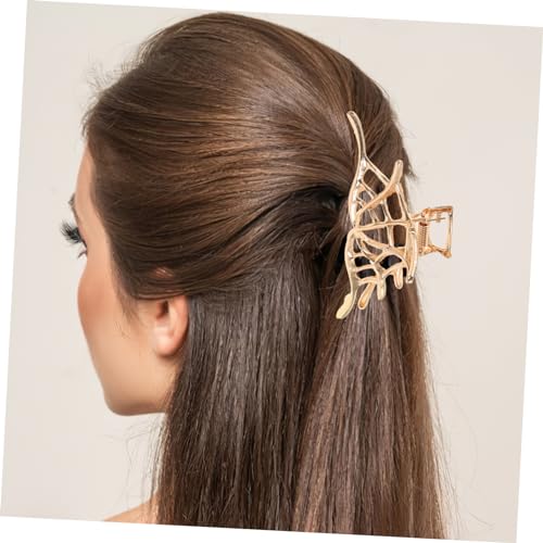 Homoyoyo Metall Haarklammer Spiderweb Design Schmerzfrei Stabiler Für Dickes und Dünnes Haar Eleganter Haarschmuck Für Damen Für Geburtstag Party Halloween und Alltag von Homoyoyo