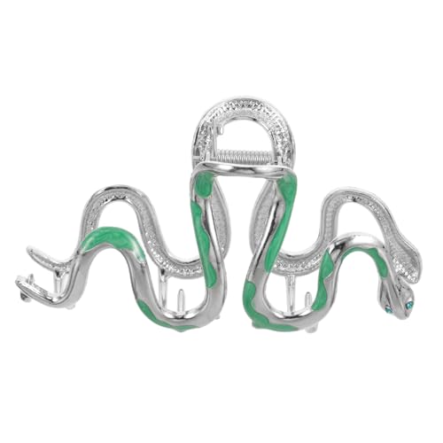 Homoyoyo Metall Haarklammer mit Schlangenform und Strassbesatz Modischer Krallenclip für Damen Großer Haarklammer haarspange Geeignet für Alltag Party Hochzeit und Vielseitige Frisuren von Homoyoyo
