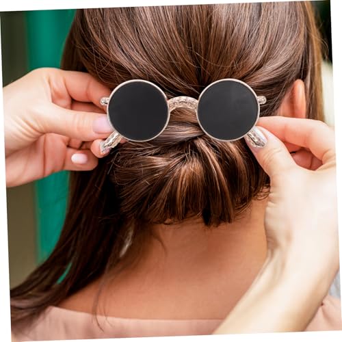 Homoyoyo Metall Haarspange Sonnenbrillen form Vintage Stil Elastische Haarklammer für Frauen Lustige Haarnadel für Jeden Haartyp Sanft Strapazierfähig Homoyoyo Metall Haarspange Sonnenbrillen form Vintage Stil Elastische Haarklammer für Frauen Lustige Haarnadel für Jeden Haartyp Sanft Strapazierfähig von Homoyoyo