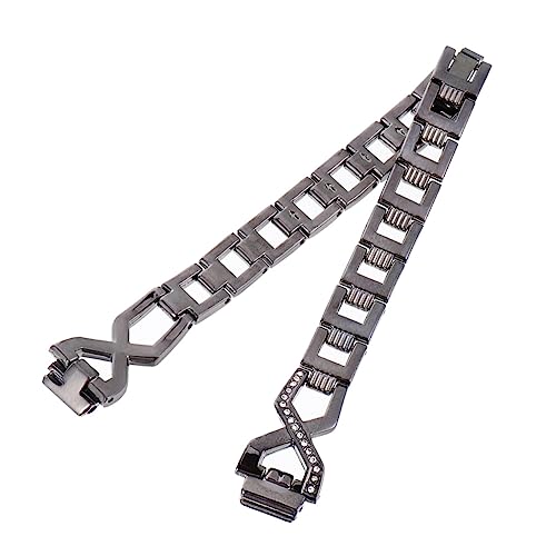 Homoyoyo Strass-uhrenarmband Aus Edelstahl X-förmiges Design Mit Funkelnden Diamanten Praktisches Uhrenzubehör Für Mädchen Und Frauen Als Für Weihnachten Thanksgiving Und von Homoyoyo