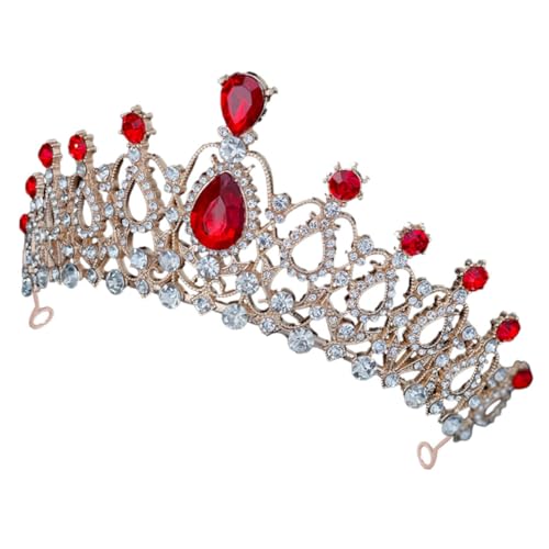 Homoyoyo Metallkrone für Mädchen Leichtes Haarschmuck Tiara mit Funkelnden Strasssteinen Langlebig für Geburtstag Party Cosplay und Familienfeier Geeignet Wunderschönes Prinzessinnen Homoyoyo Metallkrone für Mädchen Leichtes Haarschmuck Tiara mit Funkelnden Strasssteinen Langlebig für Geburtstag Party Cosplay und Familienfeier Geeignet Wunderschönes Prinzessinnen von Homoyoyo