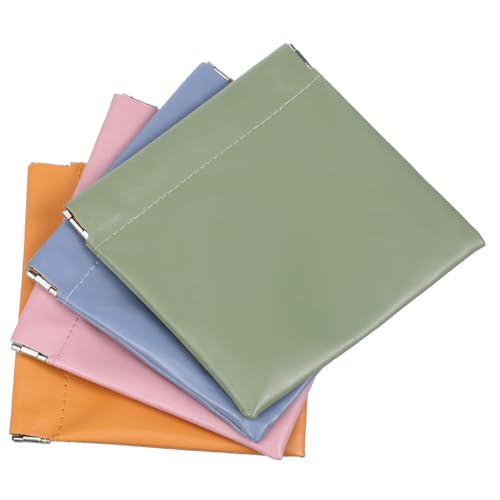 Homoyoyo 4stücke Mini-Kosmetiktasche Für Damen Make-up-Tasche Organizer Reise-Beutel Kleine Schminktasche Handtaschen-zubehör Make-up-Organizer Mit Stiftfach Tragbare Kosmetiktasche Für von Homoyoyo