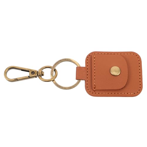 Homoyoyo Münzhalter-schlüsselanhänger Aus Pu-Material Mini-geldbörse Für Damen Aufbewahrungsbox Für Münzen Und Bargeld Tragbare Schlüsselanhänger-Tasche Geldbeutel Mit von Homoyoyo