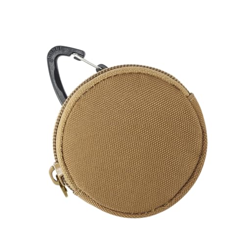 Homoyoyo Mini Schlüsselanhänger Münztasche Multifunktionale Stilvolle Runde Geldbörse Für Damen Praktischer Reißverschluss Für Handtasche Und Reise Modernes Kompaktes Design Für von Homoyoyo