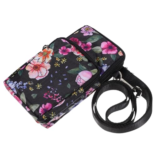 Homoyoyo Mini-geldbörse Handy-geldbörse Tasche Geldbeutel Gesteppt Kreuzen Geldbörsen Trendy Für Handy Crossbody -geldbörse Telefungsbodbods -geldbörse Crossbody Wallet Nylon von Homoyoyo