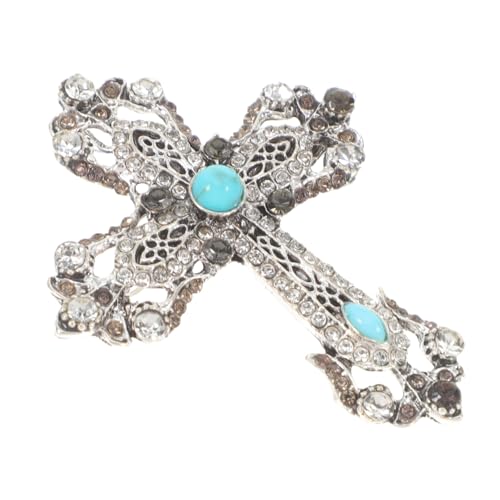 Homoyoyo Mittelkreuz Brosche Mann Symbol Anstecknadel Anstecknadel Für Männer Edelstein Herrenbrosche Jesus Kreuz Anzug Anstecknadel Hochzeitsanzug Brosche Brosche von Homoyoyo