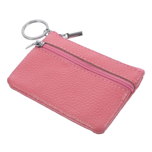 Homoyoyo Damen Geldbörse Aus Leder Mit Schlüsselring Multifunktionale Kleine Geldbörse Für Münzen Und Accessoires Elegantes Design von Homoyoyo