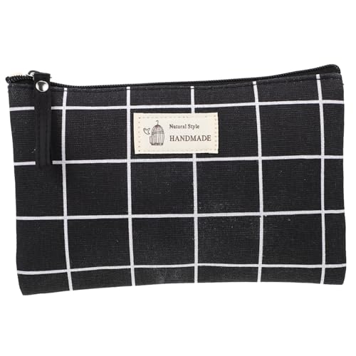 Homoyoyo Multifunktionale Canvas Kosmetiktasche Große Kapazität Reißverschluss Kulturbeutel für Damen Herren Reise Toilettenartikel Organizer Robust Langlebig Alltag von Homoyoyo