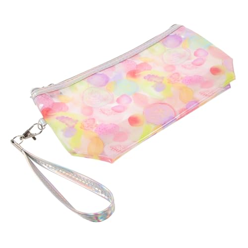 Homoyoyo Multifunktionale Transparente Kosmetiktasche aus Robustem PVC mit Reißverschluss Vielseitiger Kulturbeutel für Frauen für Make up Früchte Toilettenartikel Praktisch für Reisen und von Homoyoyo