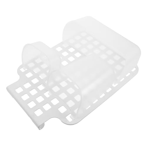 Homoyoyo Multifunktionaler Bohrfreier Badezimmer Hängkorb aus Weißem Platzsparend für Toilettenartikel und Handtücher Installieren für Bad und Küchenorganisation von Homoyoyo