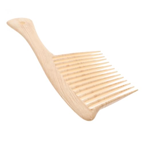 Homoyoyo Multifunktionaler Breitzahnkamm für Männer Kunststoffkamm für Dickes Glattes und Raues Haar Haartypen Haarverlängerungen Einfaches Entwirren von Homoyoyo