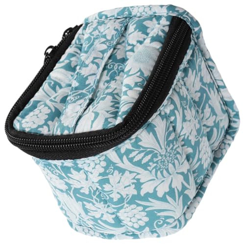 Homoyoyo Nagellack Organizer Tasche Fächer Nagellack Aufbewahrungstasche Tragbar mit Fächerdesign für Nagellackflaschen Stabiler Nagelpflege Organizer für Maniküre Zuhause und Reise von Homoyoyo